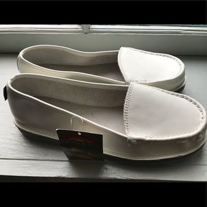 Rainbow Comfort Classic White Leather Loafer